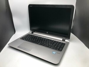 【ハード王】1円～/ノート/HP ProBook450G3/Corei5-6200U/4GB/ストレージ無/534-B22