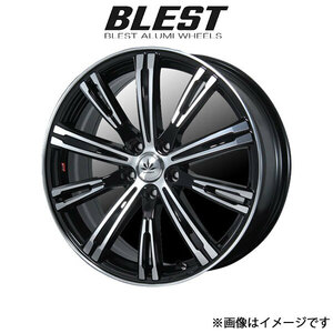 ブレスト バーンシュポルト タイプ 525 アルミホイール 4本 86 ZN6(18×7J 5-100 INSET50 ブラックポリッシュ)BLEST Bahnsport Type 525