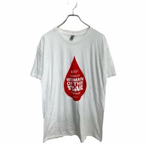 GILDAN 半袖 プリント Tシャツ Lサイズ ギルダン ホワイト 古着卸 アメリカ仕入 t2409-4028