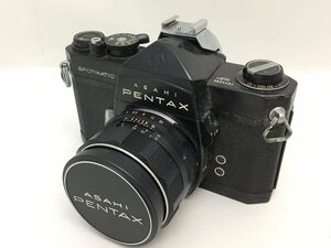 PENTAX SPOTMATIC SP / Super-Takumar 1:1.8/55 一眼レフカメラ ジャンク 中古【UW050602】