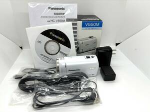 ☆極上美品☆PANASONIC パナソニック　HC-V550M デジタルビデオカメラ　#3083