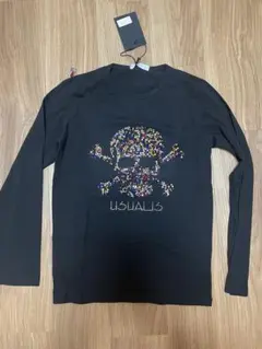 USUALIS ウザリス 長袖Tシャツ ロンT