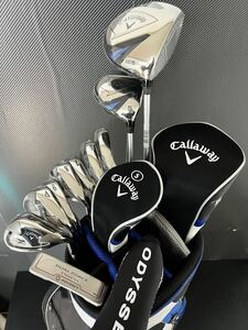 送料無料 ☆美品☆ Callaway WARBIRD クラブセット キャロウェイ クラブセット ウォーバード 10本セット 即ラウンドメンズ 