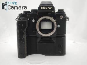 NIKON F3 HP + MD-4 ニコン ハイアイポイント モータードライブ 157万番台 シャッター 露出動作 ニコン