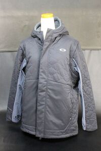 OAKLEY オークリー メンズ 2wayスリーブ 中綿ジャケット パデッドベスト 裏ボア FOA402870/UNEVEN PUFF JACKET 3.0 ブラック サイズXXL★