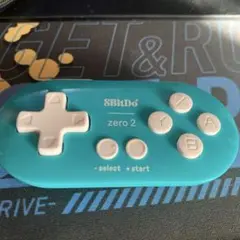 8BitDo Zero 2 ミニコントローラー　ターコイズ　左手デバイス