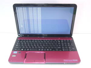366 TOSHIBA dynabook T552/58HR PT55258HBMR Windows8 COREi7 東芝 ダイナブック ノートPC Blu-ray Stellite L850Series
