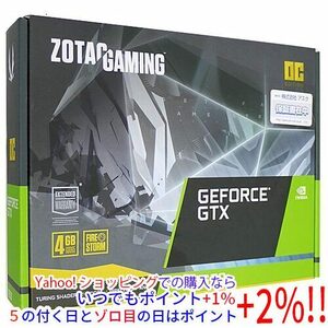 【中古】ZOTAC GAMING GeForce GTX 1650 OC ZT-T16500F-10L PCIExp 4GB 元箱あり [管理:1050013838]