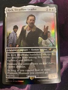 SLD Rick, Steadfast Leader FOIL1枚 mtg