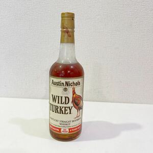 【未開栓】 ワイルドターキー 8年 旧ボトル 750ml 50.5％ 101PROOF WILD TURKEY 100サイズ（135）