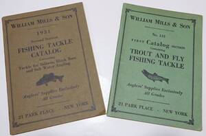 ☆ William Mills & Son 1931 Catalog 2 Volume ☆ H.L.Leonard〜レナードロッドの総代理店ミルズのカタログ ☆