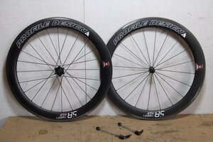 ○PROFILEDESIGN プロファイルデザイン TWENTY FOUR RIM シマノ 11s対応 クリンチャー 58mmハイト カーボンホイールセット