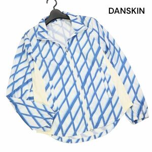 DANSKIN ダンスキン 春夏 メッシュ切替★ フィットネス パッカブル ジャケット Sz.L　レディース ヨガ トレーニング　K4T00540_4#M