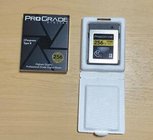 【新品未使用】PROGRADE/プログレード CFexpress(2.0) Type B GOLD 256GB（正規品）