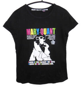 極美品 MARY QUANT マリークワント グラフィックプリント Tシャツ M