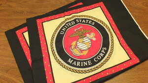 【USMC】米海兵隊生地 United States Marine Corps 　114X90Cm 　新品未使用　アメリカ購入　リメイク用　カバーなどに