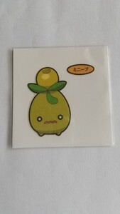 第一パン ポケットモンスター ポケモン デコキャラシール パウンドケーキ パウンドC 5弾 ミニーブ