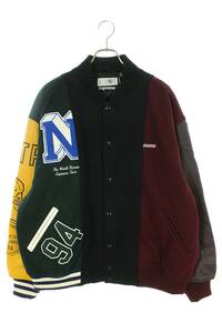 シュプリーム SUPREME エムエムシックス 24SS Split Varsity Jacket サイズ:XL スプリットバーシティブルゾン 中古 OM10