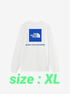 THE NORTH FACE ザ ノースフェイスロングスリーブバックスクエアロゴティー L/S Back Square Logo Tee【NT82333】