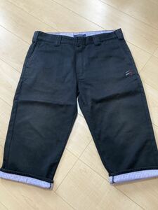 TOMMY Dickies トミー　ディッキーズ コラボハーフパンツ ブラック XLサイズ