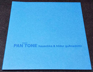 [未使用] Hauschka & Hildur Gunadttir - Pan Tone 独盤 CD, Ltd Edition sonicpieces 012 2011年 Pan Sonic, mum, Throbbing Gristle