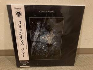 ■コミュニオンズ／ブルー　◆帯付きLPカラー盤　7インチ付き　ポスター付き　◆Communions　◆デンマークのインディ　定価4950円