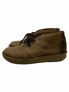 Clarks◆レースアップブーツ/UK7.5/BRW