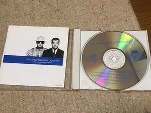 CD PET SHOP BOYS discography 91年度盤　洗浄済み　中古