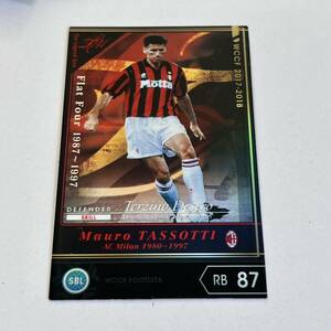 ♪♪WCCF 17-18 LEU マウロ・タソッティ 変換済み Mauro Tassotti AC Milan ♪三点落札で普通郵便送料無料♪