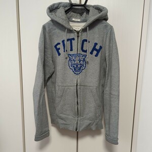 【美品】アバクロンビー&フィッチ　スウェットパーカー　グレー　Lサイズ　Abercrombie&Fitch