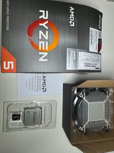 3点セット CPU AMD Ryzen 5600G マザーボード Asrock A520M-ITX/ac メモリ Crucial CFD W4U3200CM-8G(2枚合計16GB)