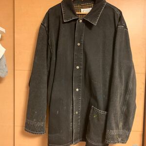 マルタンマルジェラ　ブラックデニムジャケットSPORTSJACKET スタジオジャケット　メゾン　