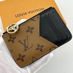 LOUIS　VUITTON ヴィトン ポルトカルト ロミー モノグラム リバース フラグメントケース レディース コンパクト財布 ミニ カードケース