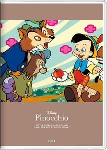 ディズニー　ピノキオ　2024年 スケジュール帳　B6 手帳　