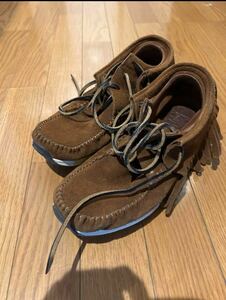 VISVIM FBT SHAMAN - FORK ライトブラウン　美品　US9