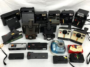 1円～/POLAROID/FUJIFILM/CANON/etc.../ポラロイド/インスタント/ポケット/チェキ/フィルムカメラ/19点/まとめ/中古/大量/ジャンク/Z011