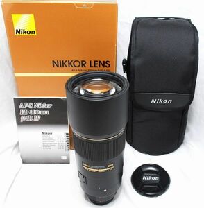 【超美品】Nikon ニコン AF-S NIKKOR 300mm f/4 D IF-ED　訳あり