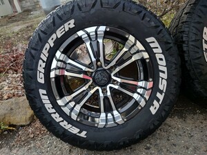 ☆NITRO POWER CROSS CLAW☆ナイトロパワークロスクロウ 8.0J+20 PCD139.7 6穴 MONSTA TERRAIN GRIPPER A/T 265/65R17 プラド ハイエース