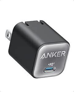 Anker 511 Charger (Nano 3, 30W) (充電器 USB-C)【USB PD 対応/PSE技術基準適合/P