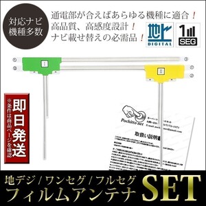 FAL2 L型 地デジフィルムアンテナ 2枚セット カロッツェリア AVIC-MRZ09Ⅱ SPH-DA09Ⅱ SPH-DA09 AVIC-MRZ09 AVIC-MRZ99