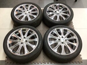 ★即取付可能！Warwic17×6.5J+38　100/4Hトーヨーナノエナジー3　205/45R17　ｂB取外し品ツライチ狙いに★