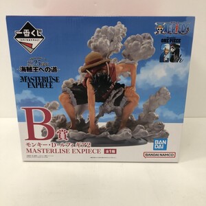 07w18437★1円~ 一番くじ ワンピース 海賊王への道 B賞 モンキー・D・ルフィ ギア2 MASTERLISE EXPIECE 未開封品 フィギュア 中古品