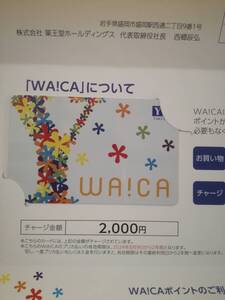 薬王堂株主優待WA!CA2,000円分＜2026年8月8日まで＞