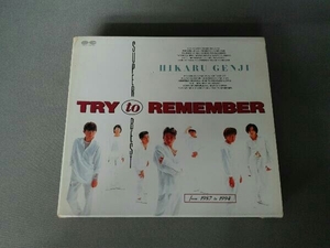 光GENJI CD SUPER BEST~TRY TO REMEMBER