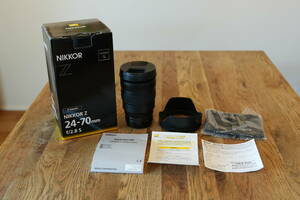 NIKKOR Z 24-70mm f/2.8 S／美品・ニコン大三元レンズ・Zマウント ★送料無料★