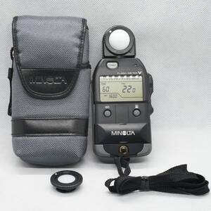 【良品】Minolta Flash Meter V Digital ミノルタ フラッシュメーター デジタル 露出計 動作確認済