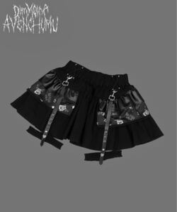 AVENCHUMU DimMoire garter belt スカート 黒