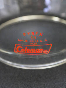 Coleman コールマン PYREX パイレックス　ビンテージ　グローブ レッドレター 赤文字 200 200A 200B 201 202 242に使えます1