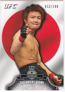 五味隆典 2012 Topps UFC Bloodlines 63 Flag Parallel