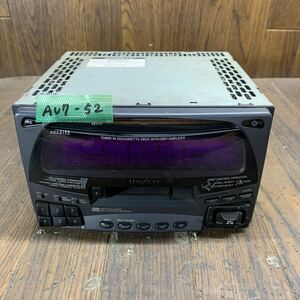 AV7-52 激安 カーステレオ ADDZEST ADX8155 0021372 CD カセット FM/AM プレーヤー レシーバー 通電未確認 ジャンク